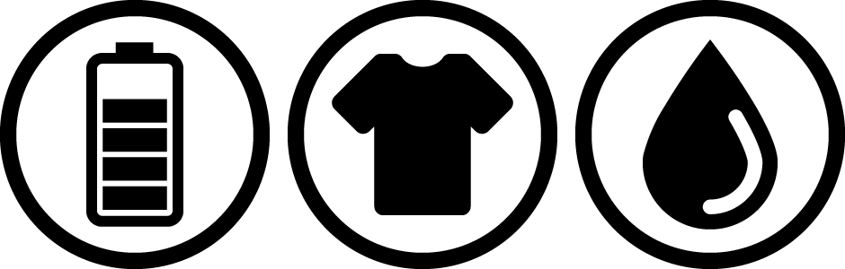 Contenedores de Pilas, Ropa, Aceite